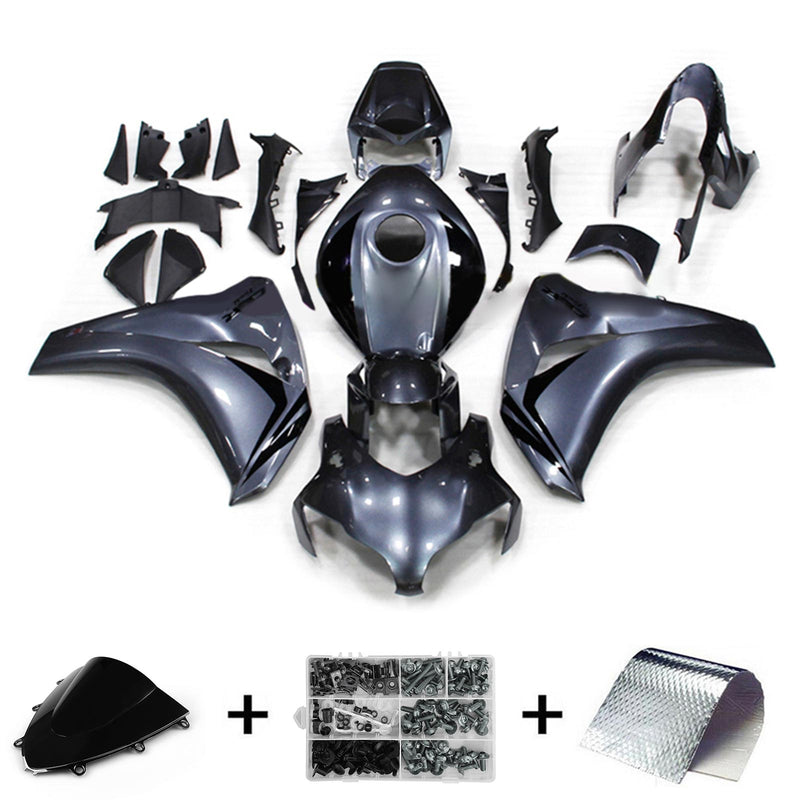 Amotopart Honda CBR1000RR 2008-2011 Juego de carenado Cuerpo Plástico ABS