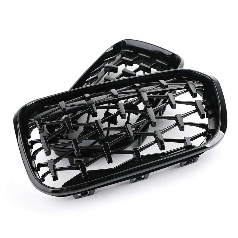 Meteor Black Front Nyre Grill Passer BMW 2015-2017 1 Series F20/F21