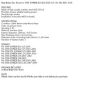 Heckbremsscheiben-Rotor für SYM-Joyride 125 150 200 EU2 EU3 / GTS JOYMAX 125 01-14 AL