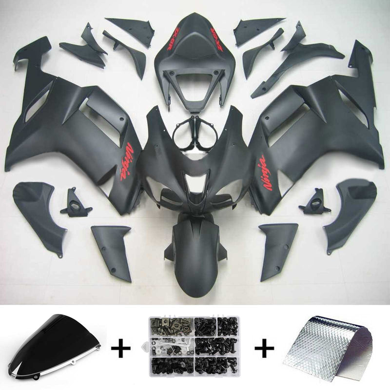 Kåpesett for Kawasaki ZX6R 636 2007-2008 Generisk