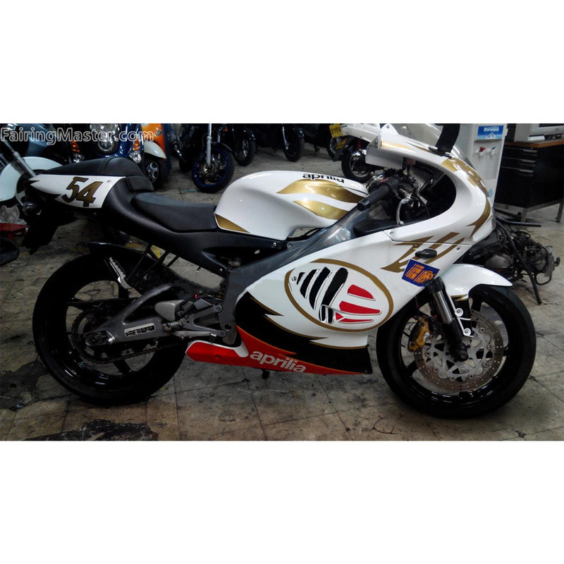 Aprilia RS125 2000-2005 kåpesett kroppsplast ABS