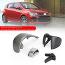 Pomo para palanca de cambios 42539736 para Chevy Sonic 2012-2016 Trax 2013-2016, color plateado genérico