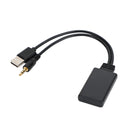 Adaptador receptor Bluetooth5.0 USB 3,5mm Jack estéreo CD Audio para altavoz auxiliar de coche