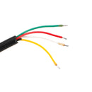 4jádrový reproduktorový mikrofonní kabel pro rádio Yaesu VX120 HX290 HX400IS EVX-S24 FT270R