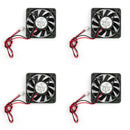 4Pcs DC Brushless Lüfter 12V 0.18A 6010s 60x60x10mm 2 Pin CUP Computerlüfter