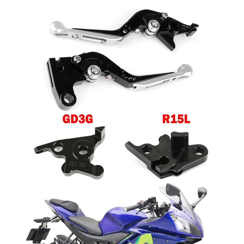 Einstellbarer Kupplungsbremshebel für Motorräder, passend für YAMAHA MT125 2014-2019 Generic