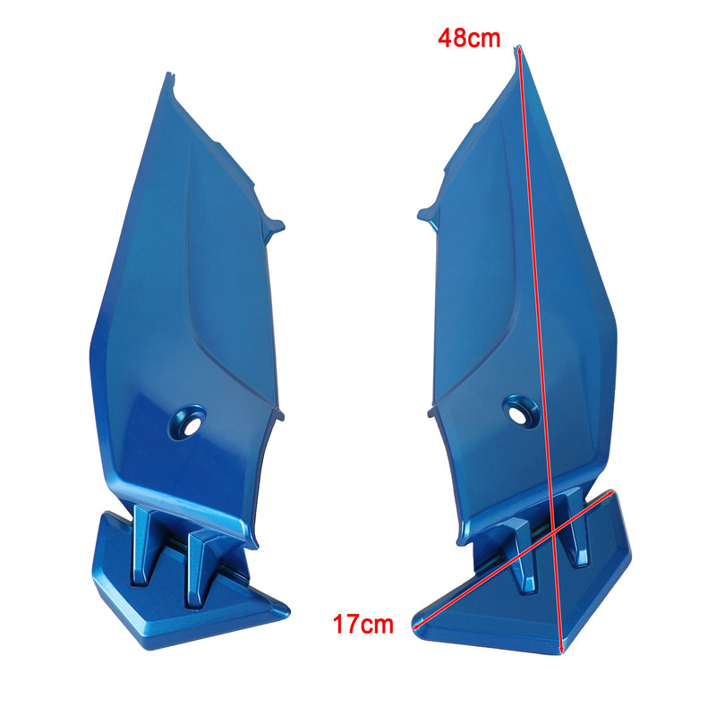 Painel de acabamento inferior da estrutura do assento do motorista para Suzuki GSXS GSX-S750 2017-2021 genérico