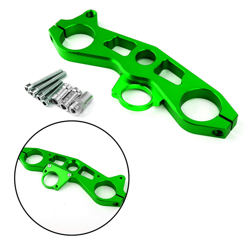 Abaixamento da braçadeira superior frontal da árvore tripla para Kawasaki Ninja ZX6R 09-12 Generic