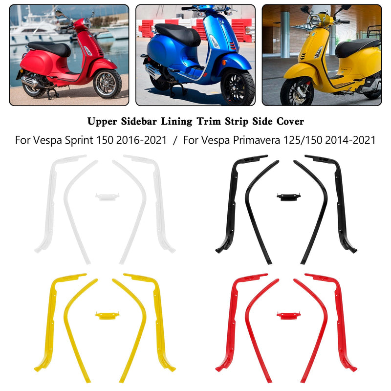 Vespa Sprint 150 2016-2021 Obere Seitenleiste Verkleidung Zierleiste Seitenabdeckung