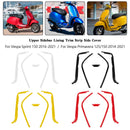 Vespa Primavera 125/150 2014-2021 Moldura lateral carenado barra lateral superior