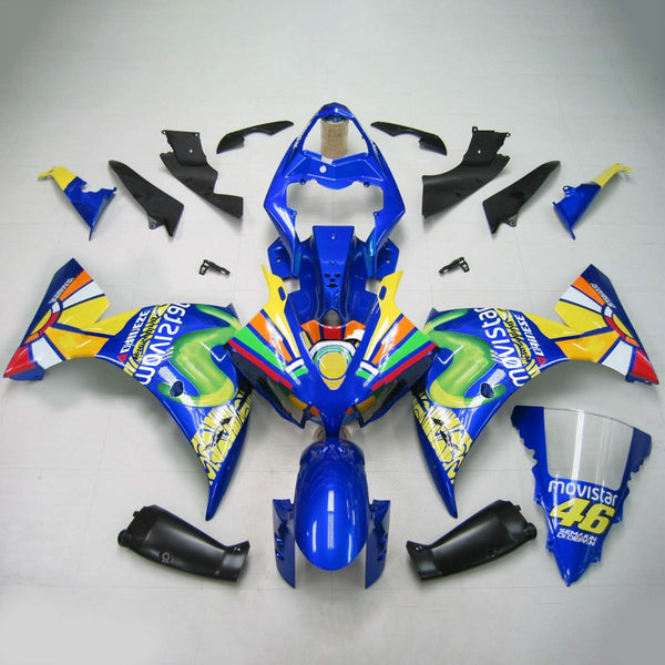 Kåpa set till Yamaha YZF 1000 R1 2012-2014 Generic