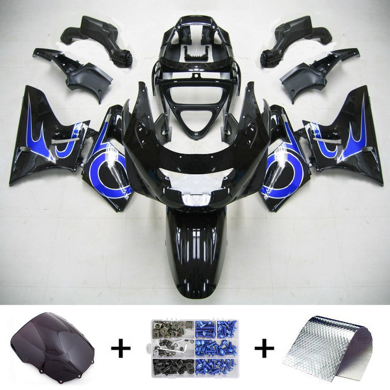 Kit de carenagem para Kawasaki ZZR400 1993-2007 ZZR600 1998-2003 Genérico