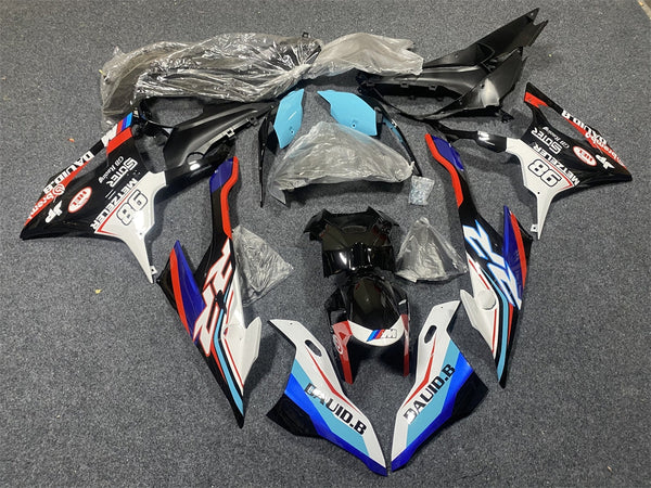 Amotopart BMW S1000RR 2019-2022 kåpa Set Body Plast ABS