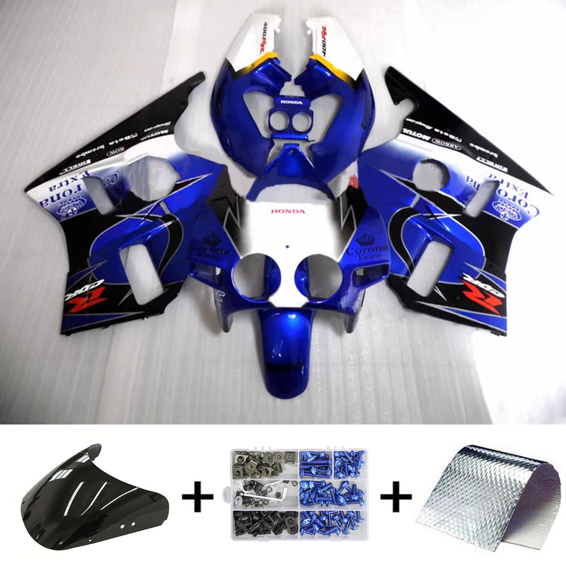 Amotopart Honda CBR400RR NC23 1987-1989 Fairing Set Body Plast ABS