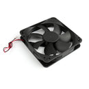 DC borstlös kylning PC Datorfläkt 12V 12025s 120x120x25mm 0,2A 2 Pin