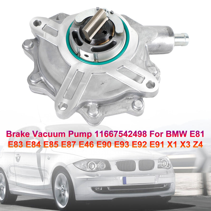 Bromsvakuumpump 11667542498 för BMW E81 E83 E84 E85 E87 E46 E90 E93 E92 E91 11667502656 11667534236 11667635656 11668482284