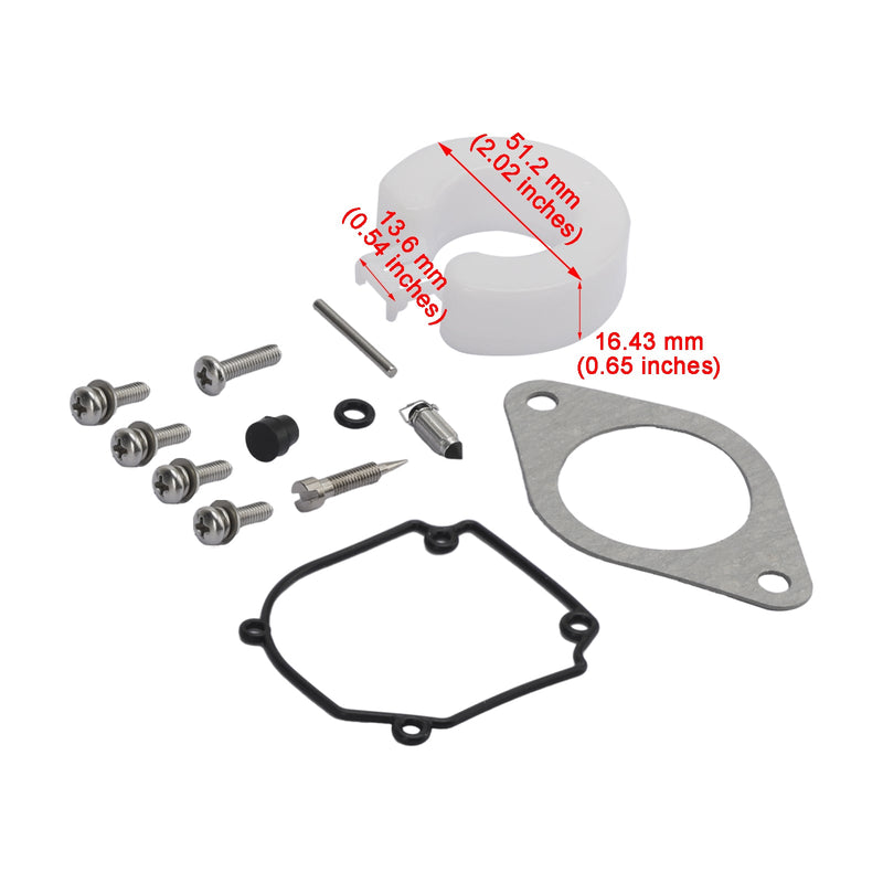 Kit de conversión de carburador para Tohatsu Mercury-Mercruiser Nissan 25 HP 30 HP