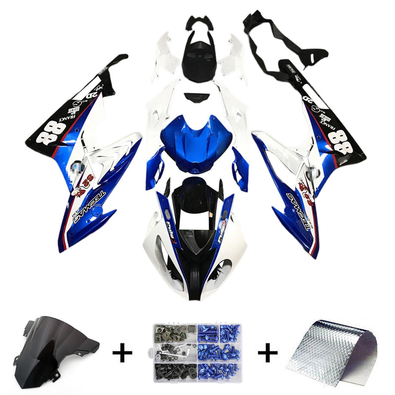 Amotopart BMW S1000RR 2015-2016 suojasarja Muovi ABS