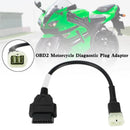 Kawasaki motorsykkelscooter ATV-kabel OBD2 6-pins diagnosekoblingsadapter