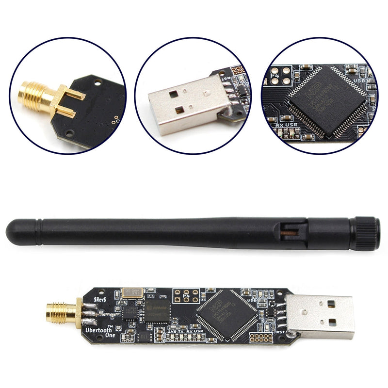 Entwicklung Bluetooth Sniffer Tool RP-SMA zum SMA-Adapter für Ubertooth One