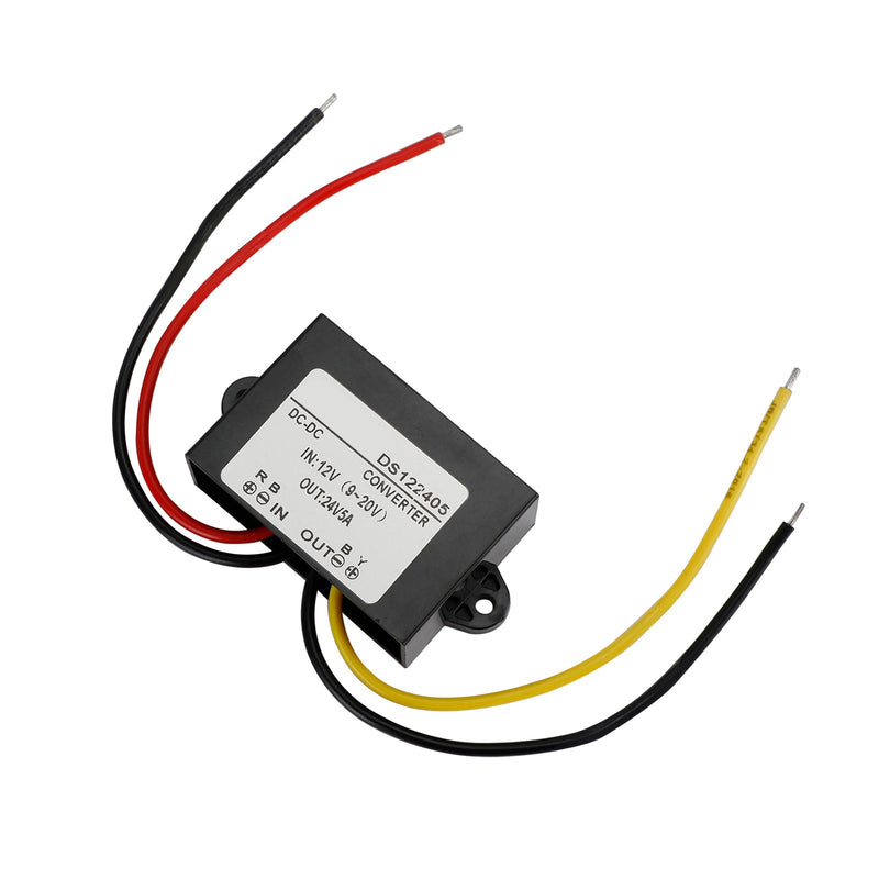 Vedenpitävä DC-DC tehostusmuunnin 12V - 24V autojen virtalähdemoduuli