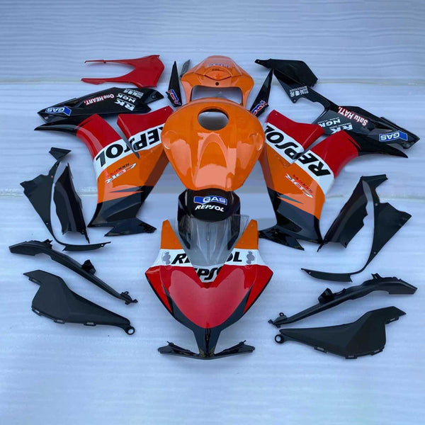 Amotopart Honda CBR1000RR 2012-2016 Juego de carenado Cuerpo Plástico ABS