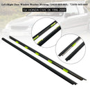 1996-2000 HONDA CIVIC EK Dørvindue Vejrliste 72410-S03-003 L+R