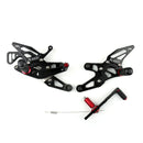 Sistema de apoio para os pés traseiro cnc racing sistema de apoio para os pés traseiro para bmw s1000rr 2015-2018 genérico