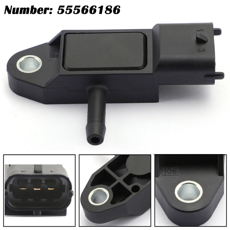 Sensor de pressão DPF para VAUXHALL 55566186 CORSA D INSIGNIA 1.3 1.7 2.0 CDTI Genérico