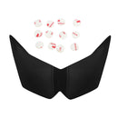 Capa protetora da lente do farol dianteiro se encaixa Kawasaki Ninja Z1000 07-09 Azul Genérico