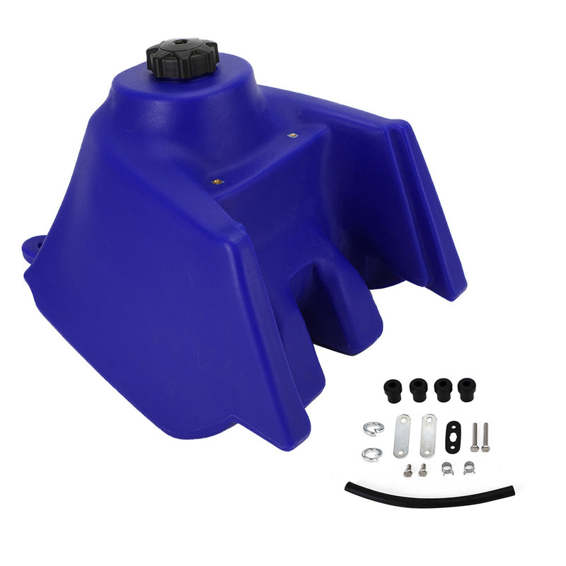 Overdimensjonert 5,6 gallon drivstofftank passer til Yamaha Banshee 350 1987-2006 Blue Generic