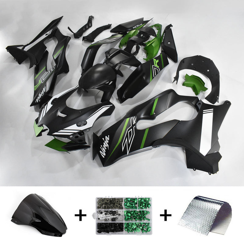 Amotopart Kawasaki ZX-10R ZX10R 2021-2023 Conjunto de carenagens Corpo ABS