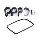 1,5" 1,75" 2" Tangon suorakulmainen taustapeili Kawasaki Mule Can-Am Commanderille