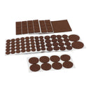 145 delers møbelputer for stolben, gulvbeskyttere, filtglider, tregulv