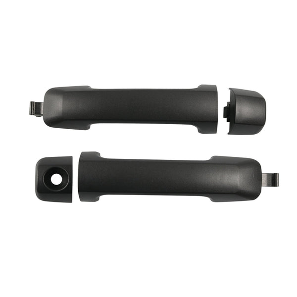 2x svart ytterdörrhandtag 69210-0c010 för Toyota FJ Cruiser 07-14/Tundra 07