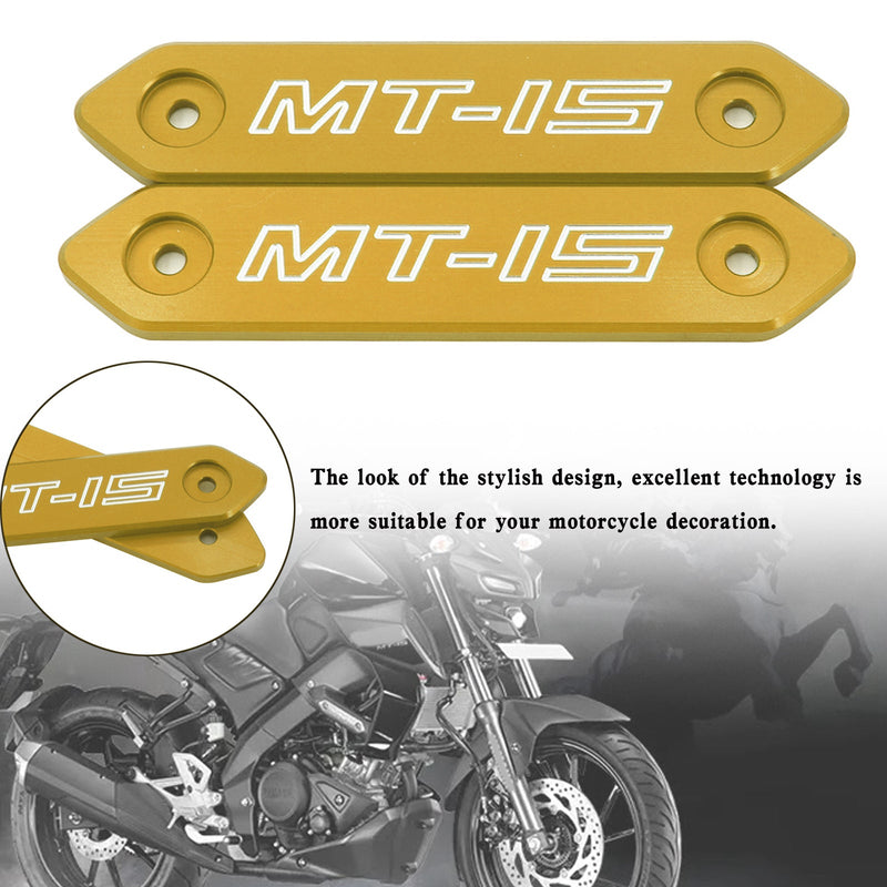 Aluminiumslegering tilbehør Karosserideksel for Yamaha MT 15 MT-15 MT15 2018-2020 Generisk