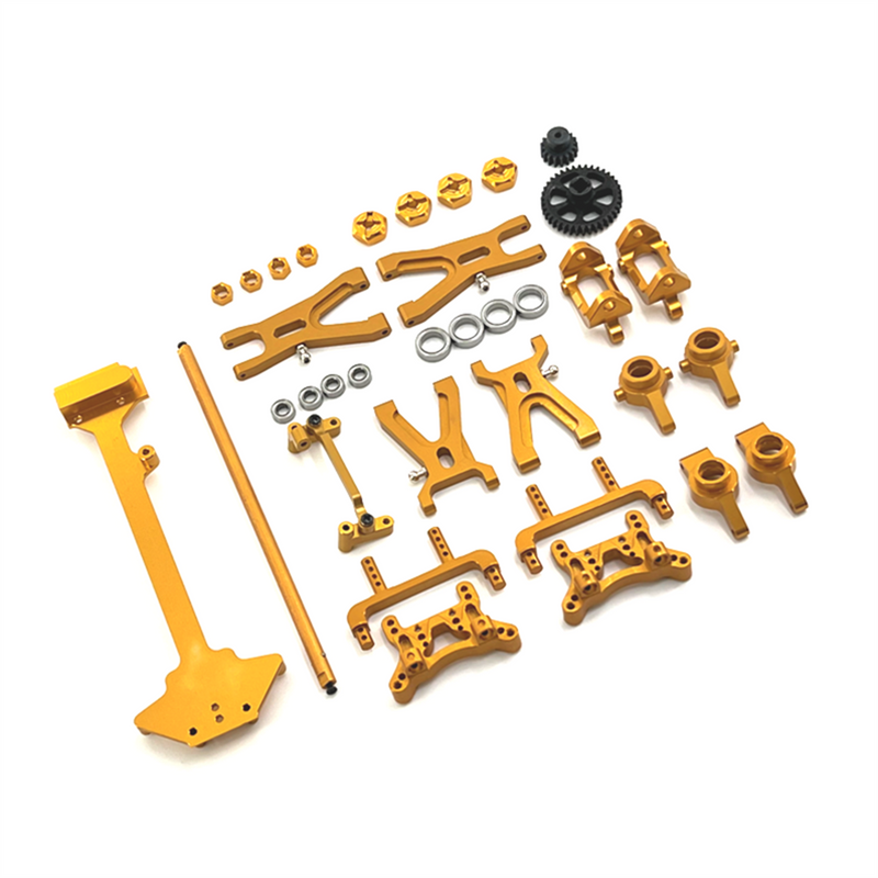 Piezas de reparación de automóviles RC, piezas metálicas mejoradas para 1/18 Wltoys A949 A959 A969 A979 K929