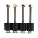 Svart 1" styrhöjningssats lämplig för Suzuki Hayabusa GSX 1300R 99-19 Generic