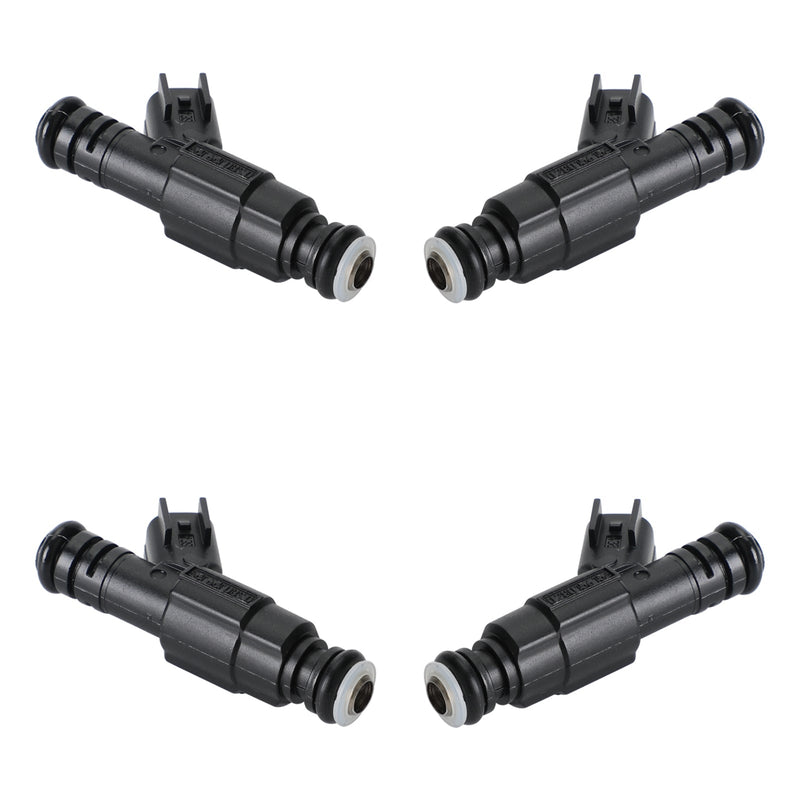 Injetores de combustível 4PCS 0280156154 apto para Ford C-MAX Fiesta Focus Mondeo 1.8L 2.0L Genérico