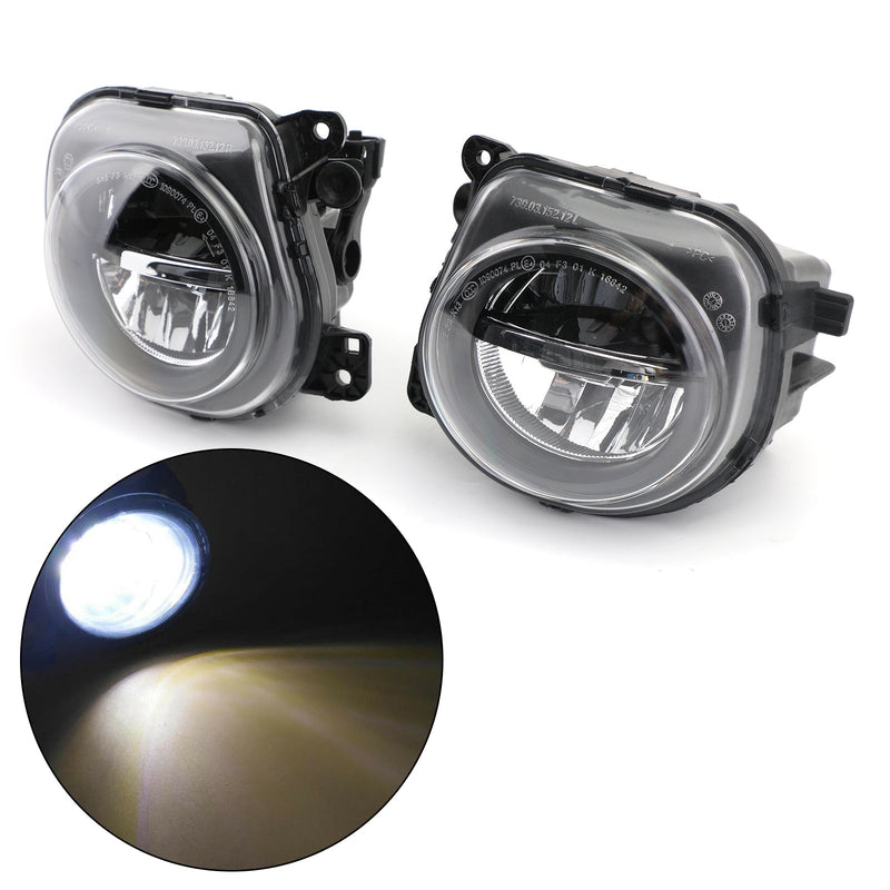 Par LH + RH LED-tåkelys foran Tåkelys for BMW 5-serie F10 F07 LCI CT Generisk