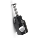 Guiador raiser riser montagem braçadeiras motocicleta bicicleta 7/8 "22mm preto genérico