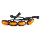 4PCS Bapmic Wheel Signal LED Light se hodí pro Ford F-150 Raptor 2017-2019 Generic