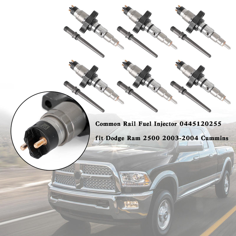 Dodge Pick-up Truck 5.9L Diesel 2003 1PCS/6PCS Inyector común para riel 0445120255 Genérico