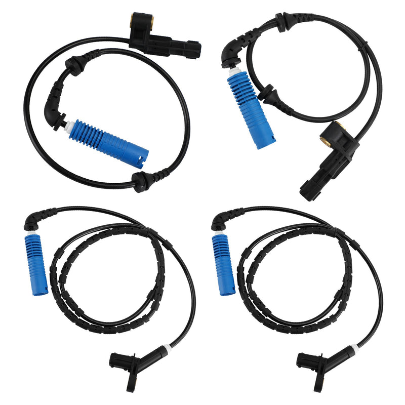 4 ABS-Raddrehzahlsensor vorne hinten links und rechts für BMW 325CI 325I 330CI 330I M3 Generic