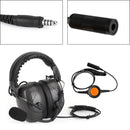 C5 justerbart støyreduserende hodesett 6 pins U94 PTT for XiR P8200/P8208/P8260