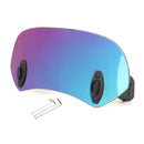Motorsykkel Justerbar Clip On Windshield Extension Spoiler Vindavviser