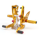 Sistema de apoio para os pés ajustável CNC para Triumph Speed ​​​​Triple 1050 2011-2015 Generic