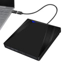 Laptop Schwarz Type-C Usb 3.0 External Dvd Cd Rw Drive Player Brenner