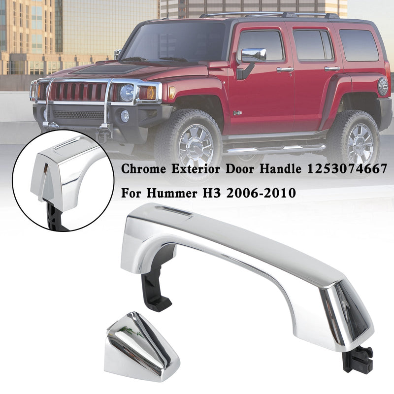 Manija de puerta exterior cromada 1253074667 para Hummer H3 2006-2010