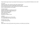 Pevný nástavec krytu motoru pro Honda MSX125 MSX125SF Grom 2013-2019 Generic